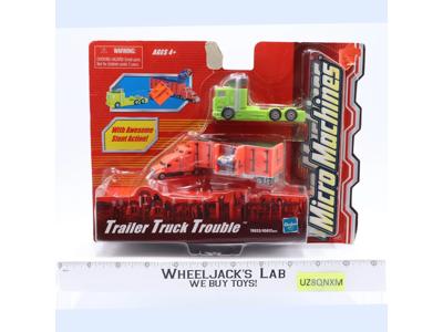 Trailer Truck Trouble #79033/45812 Micro Machines 2003 Galoob NEW MOSC SEALED