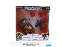 Tankor & Obsidian Transformers Universe 2003 Hasbro Action Figure NEW SEALED