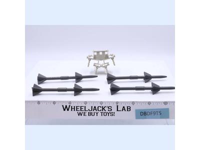 Tactical Battle Platform Missile Holder w/ Missiles 1985 GI Joe Hasbro Vehicle