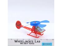 Spiderman Helicopter Marvel Comics 1974 Azrak Hamway Plastic Toy Copter