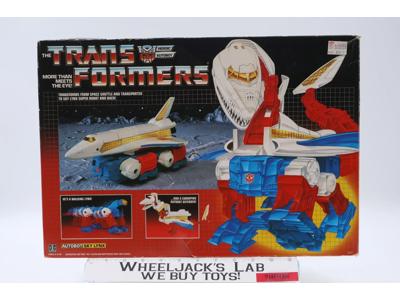 Sky Lynx 100% Complete W/BOX & INSERT 1986 G1 Transformers Hasbro Action Figure
