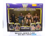 Championship Title Series WWF 1997 Jakks Pacific Action Figure Set NEW MIB