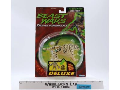 Tigatron Deluxe Transformers Beast Wars 1996 Hasbro Figure NEW MOSC SEALED