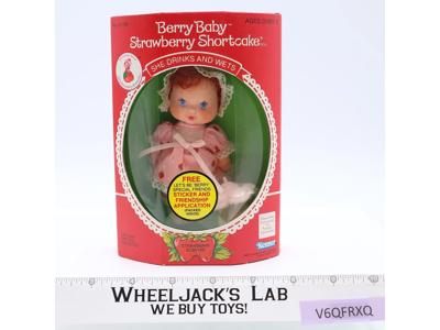 Berry Baby Strawberry Shortcake 1984 Kenner Vintage Doll NEW MISB