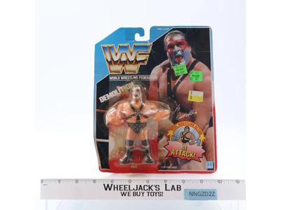 Demolition Ax Series 1 WWF Wrestling 1990 Hasbro Action Figure NEW MOSC SEALED
