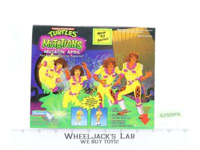 Mutatin' April TMNT Mutations 1993 Playmates Action Figure NEW MISB SEALED
