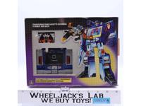 Soundwave & Buzzsaw 100% Complete W/Box & Insert 1984 Vintage G1 Transformers