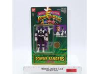 Auto Morphin Zach Black Ranger MMPR Power Rangers 1994 Bandai NEW SEALED