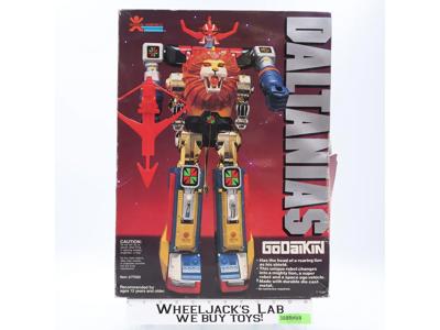 Daltanias W/ Box Godaikin 1982 Bandai Popy Chogokin Vintage Action Figure