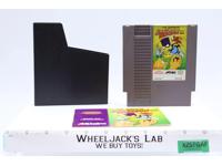 Simpson's Bartman Meets Radioactive Man w/ Manual Nintendo NES 1992
