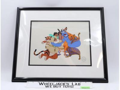 Aladdin Serigraph SeriCel Disney Certified W/ COA Edition Size 2500