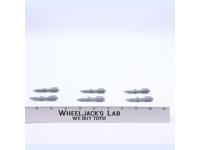 Wolverine Missiles x6 1983 GI Joe Vintage Hasbro Action Figure Vehicle