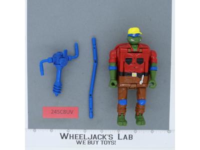 Mighty Mutations Construction Mutation Leonardo 100% Complete TMNT 1994 Action