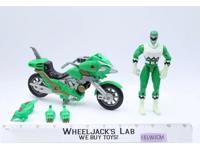 Green Astro Cycle Power Rangers Lost Galaxy 1998 Bandai Action Figure w/ Ranger