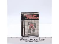 Roadbuster Instructions Manual Booklet 1985 Hasbro G1 Transformers Vintage