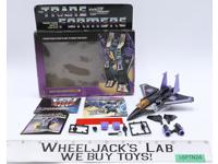 Skywarp 100% Complete W/BOX 1985 Vintage G1 Transformers Action Figure
