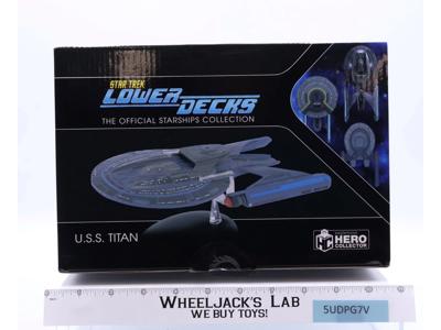 U.S.S. Titan Star Trek Lower Decks 2022 Eaglemoss Vehicle NEW SEALED