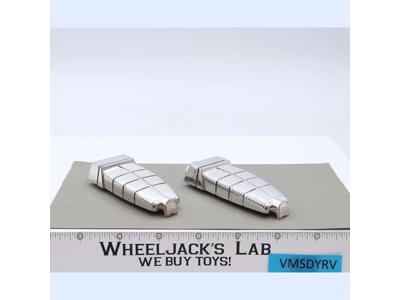 Scorponok Chrome Leg Guard Shields 1987 Vintage G1 Transformers Action Figure