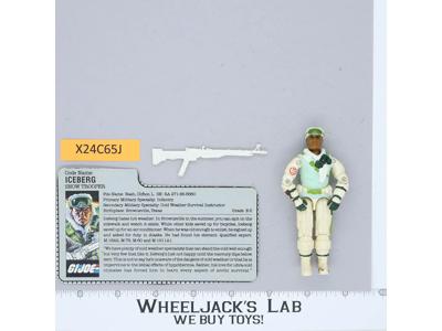 Iceberg V1 100% Complete G.I. Joe 1986 Hasbro Vintage Action Figure