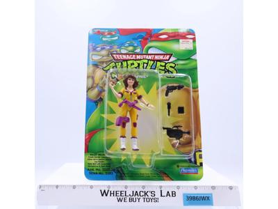 April Teenage Mutant Ninja Turtles TMNT 1992 Playmates NEW MOSC UNPUNCHED