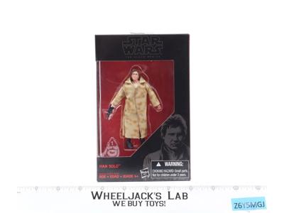 Han Solo Endor Star Wars Black Series 2015 Hasbro 3.75" Action Figure NEW SEALED