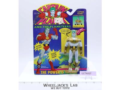 Captain Planet W/Power Commands Captain Planet 1991 Tiger Toys NEW MOSC SEALED