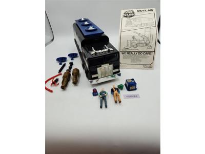 Outlaw Miles Mayhem Hash Gorey 100% Complete 1986 MASK M.A.S.K. Kenner Figure