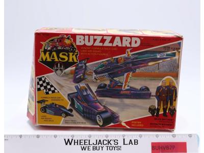 Buzzard W/ Miles & Maximus Mayhem 100% Complete W/BOX MASK M.A.S.K. 1986 Kenner