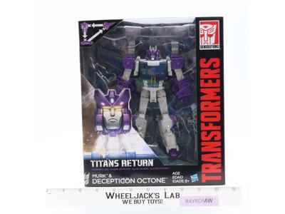 Murk & Octone Transformers Titans Return 2016 Hasbro Action Figure NEW SEALED