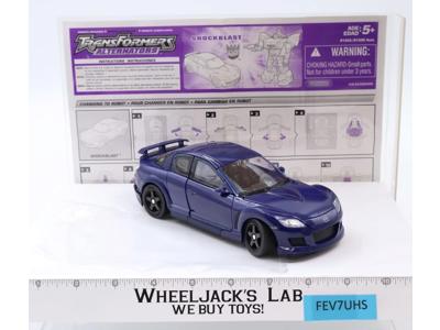 Shockblast Mazda RX-8 Alternators 100% Complete 2004 Hasbro Transformers Figure