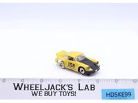 Porsche Carrera #158 Yellow HO Slot Car Tyco Chassis Vintage