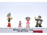 Lot of 4 Mighty Atom Astro Boy SR Series Tezuka Yujin PCV 4" Action Figures