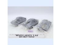 Lot of 3 Gray German King Tiger Tanks WWII Plastic Toy Soldiers BMC 8" Long NEW