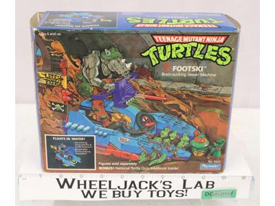 Footski 100% Complete W/Box Teenage Mutant Ninja Turtles TMNT 1989 Playmates