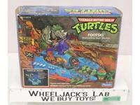 Footski 100% Complete W/Box Teenage Mutant Ninja Turtles TMNT 1989 Playmates