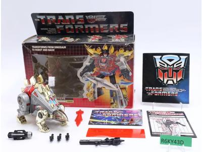 Snarl W/BOX & INSERT 100% Complete 1985 Vintage Hasbro G1 Transformers Figure