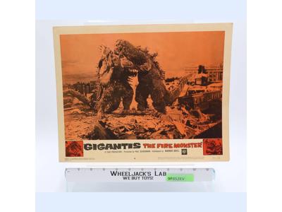 Gigantis the Fire Monster Godzilla Raids Again 1959 Lobby Card Poster 11x14