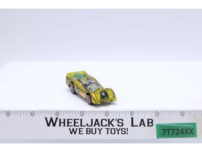 Jet Threat Yellow 1970 1971 Redline Hot Wheels Mattel Vintage RL Hong Kong