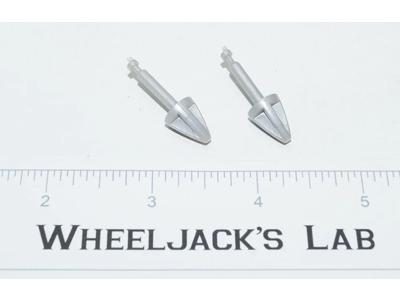 Starscream Short Missiles Bombs Pair Vintage G1 Transformers 1984 Action Figure