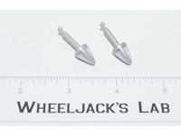 Starscream Short Missiles Bombs Pair Vintage G1 Transformers 1984 Action Figure