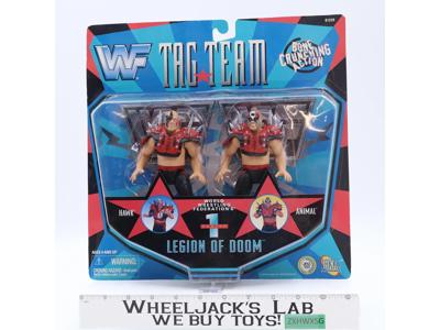 Hawk & Animal Legion of Doom Tag Team WWF Wrestling Jakks Pacific NEW SEALED