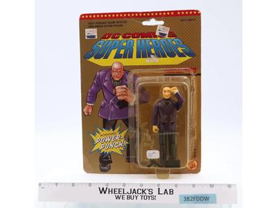 Lex Luthor Power Punch W/Card & Bubble Complete DC Comic Super Heroes Toy Biz