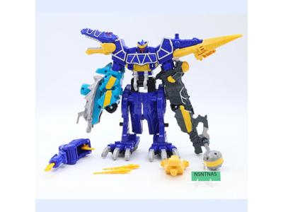 Dino Super Charge Deluxe Spino Zord Tobaspino Power Rangers Bandai Figure