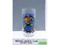 Man-At-Arms Collector Glass Cup He-Man Masters of the Universe 1983 Mattel
