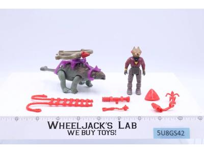 Ankylosaurus W/ Sting 100% Complete Dino Riders 1989 Tyco Vintage Action Figure