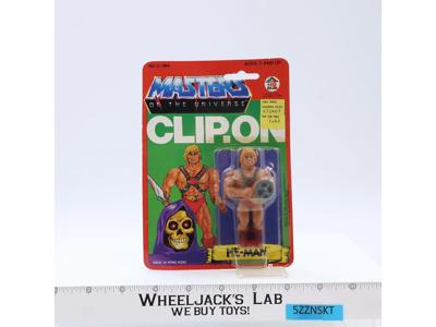 He-Man Clip On Masters of the Universe 1984 HG Toys NEW SEALED