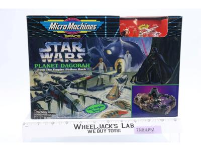 #65859 Planet Dagobah Star Wars Micro Machines 1994 Galoob Playset NEW MIB