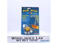 Pac-Man Collectable Arcade Figure Pack Man 1982 Coleco Vintage 3" Vintage MOSC