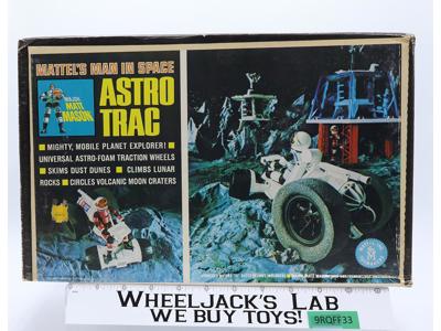 Astro Trac 100% Complete W/Box WORKS Major Matt Mason in Space 1967 Mattel
