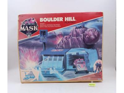 Boulder Hill Playset W/ BOX 100% Complete MASK M.A.S.K. 1985 Kenner Vintage